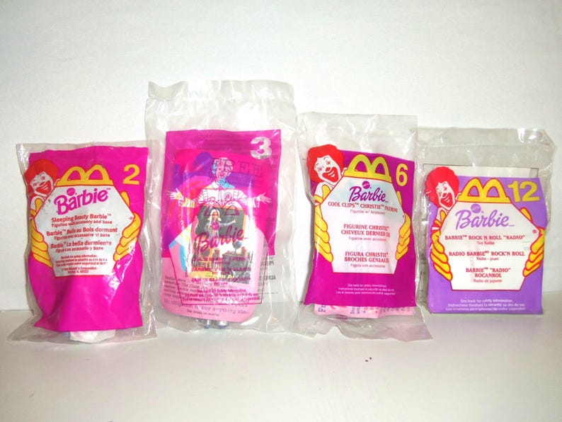 Vintage Barbie McDonalds Fast Food Toys Sewnsewsister bild 1
