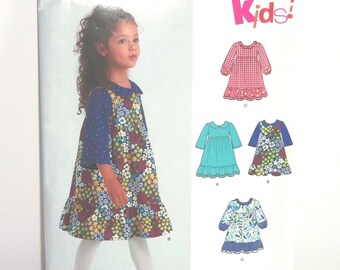 Child&#39;s Dress Sewing Pattern New Uncut