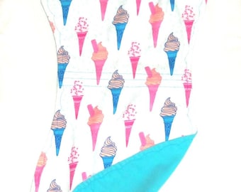Baby Burp Cloth Flannel Sewnsewsister