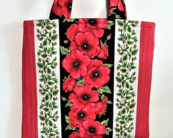 Tote Bag Flat Purse Sewnsewsister