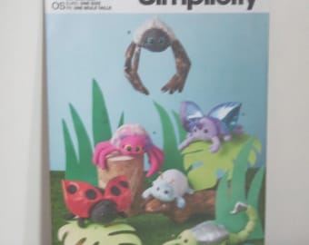 Animal Bug Plushies Pattern Sewnsewsister