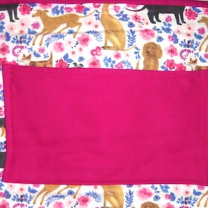 Heating Pad Cover Pocket Flannel Sewnsewsister image 2