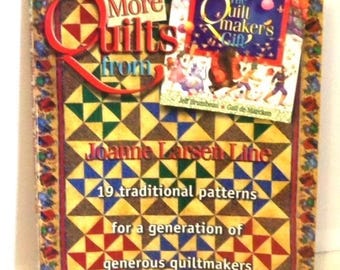Quilt Book The Quilt Maker's Gift by Joanne Larsen Line Book Sewnsewsister