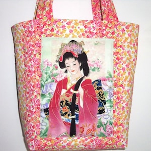 Tote Bag Oriental Carry All Sewnsewsister