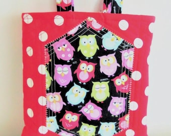 Child Flat Tote Bag Kid Bag Sewnsewsister