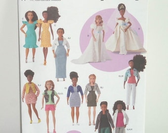 Doll Clothes Pattern Sewnsewsister