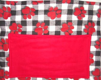 Heating Pad Cover Pocket Flannel Sewnsewsister