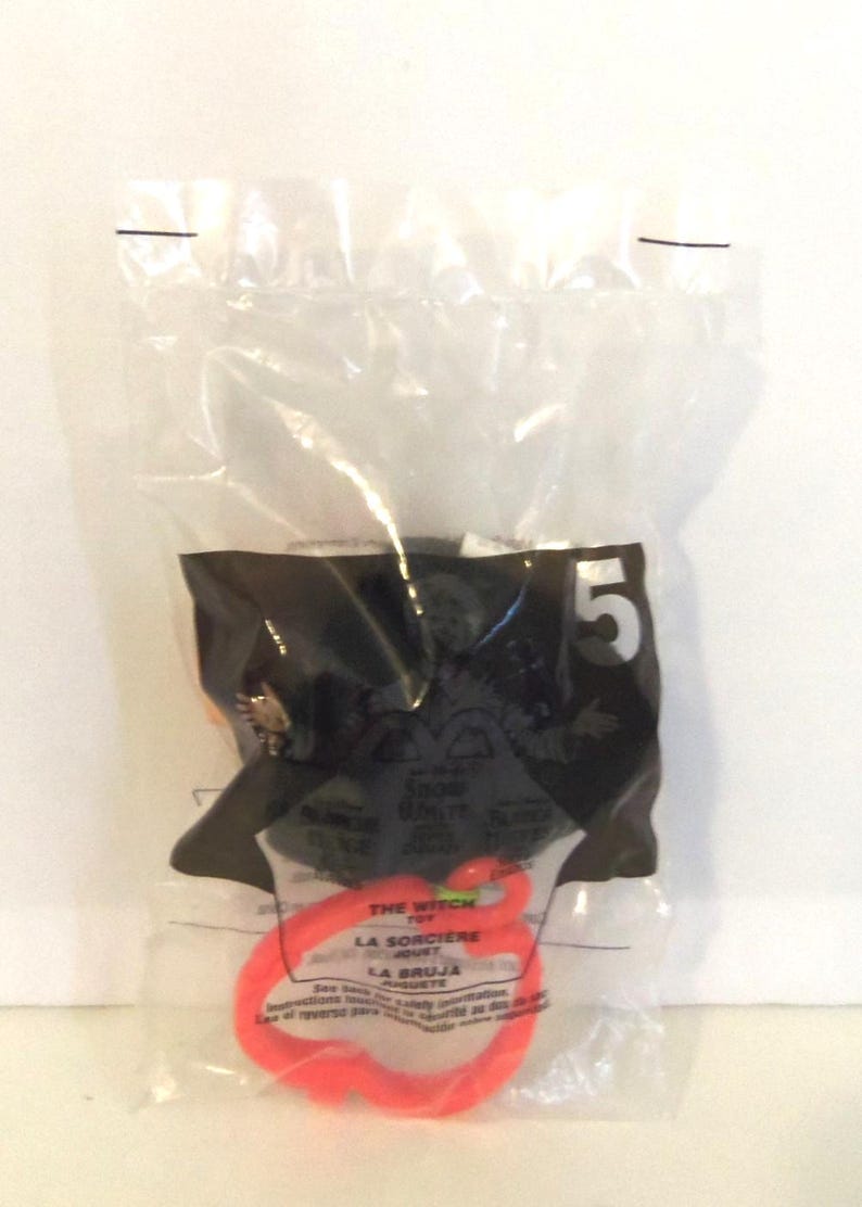 Snow White Vintage Misc McDonalds Fast Food Toys Sewnsewsister image 6