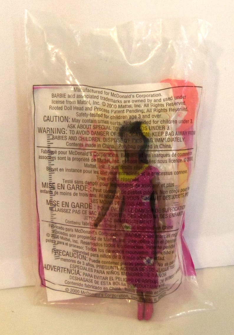 Vintage Barbie McDonalds Fast Food Toys Sewnsewsister bild 7