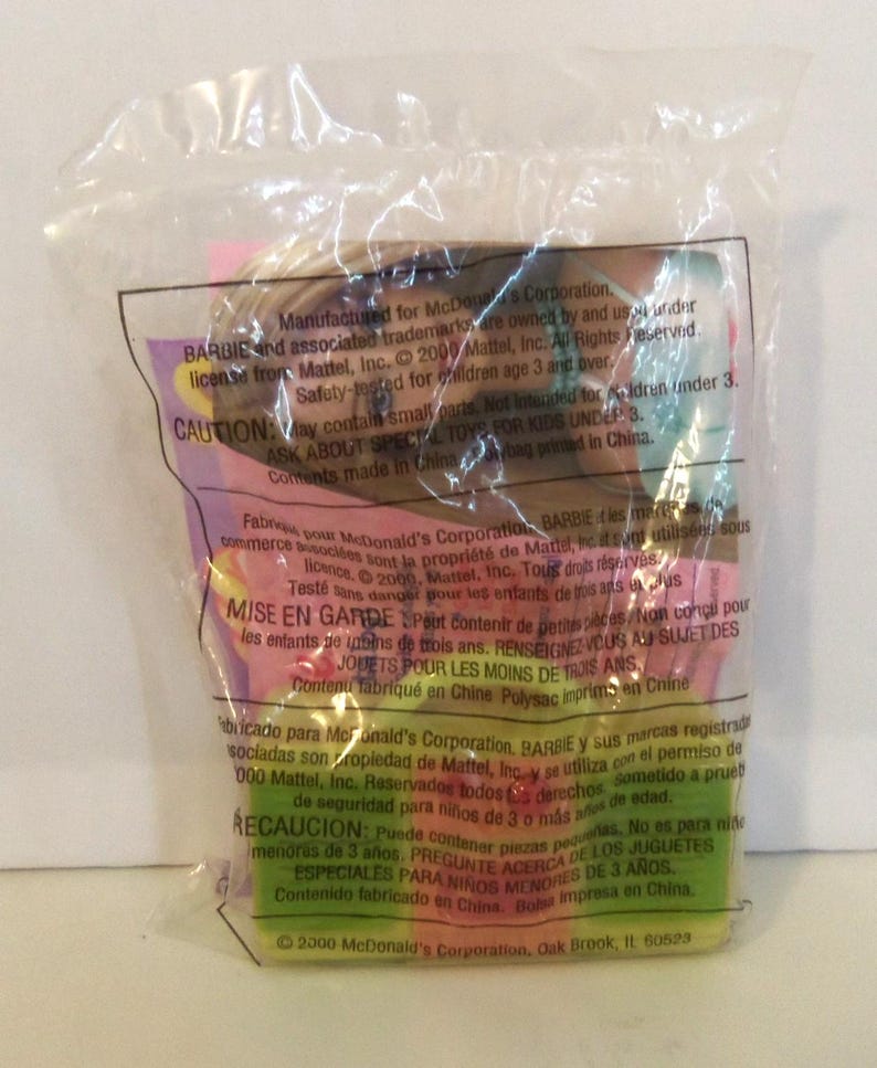 Vintage Barbie McDonalds Fast Food Toys Sewnsewsister bild 9