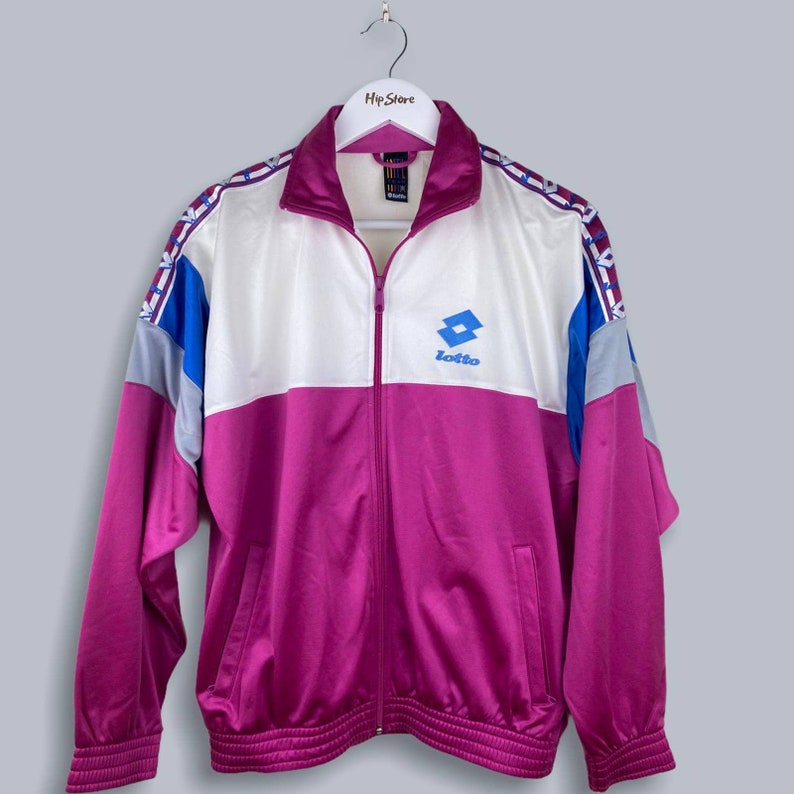 Retro Lotto Track Jacket S