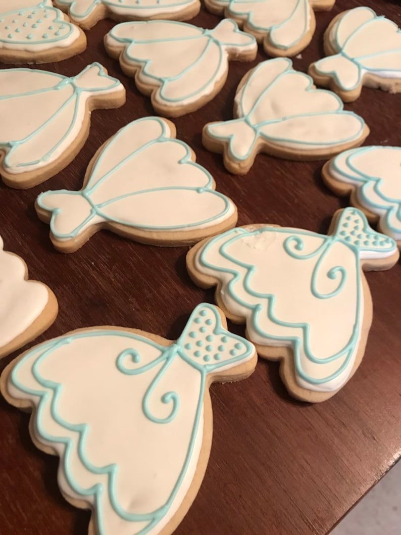 Wedding Dress Sugar Cookies | Etsy