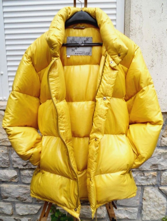 Articles jaune à 70 doudoune Années MONCLER rare similaires redoBCx