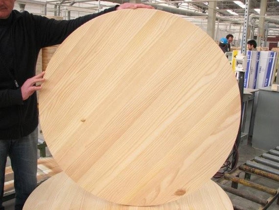 1x 36 Pine Round Table Top