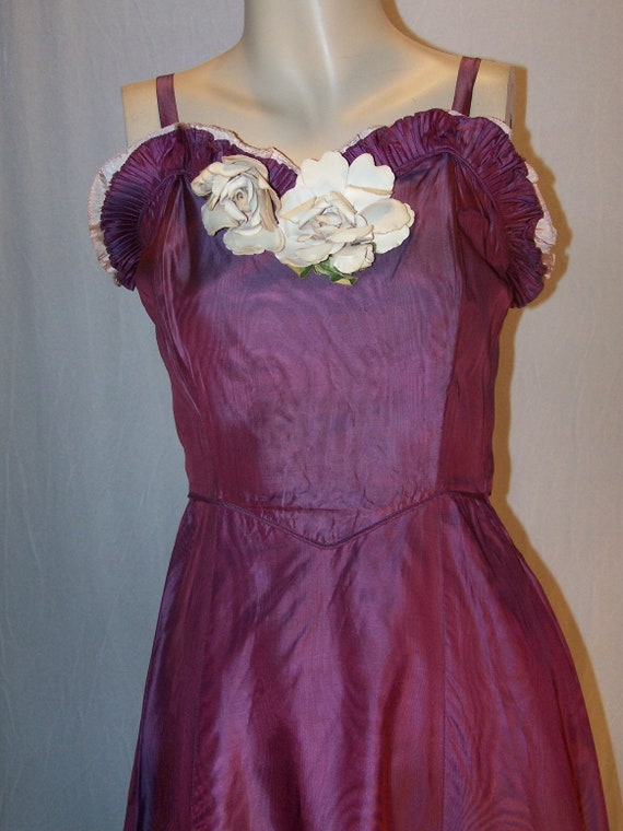 Vintage 1930/40s Prom Party Dress Gown "REGISTERED