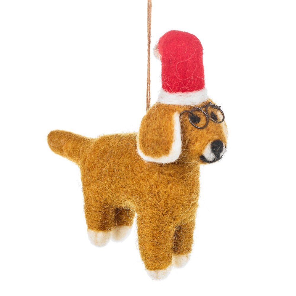Saint Dog Nicholas Christmas Felt so Good Hand Made - Etsy UK