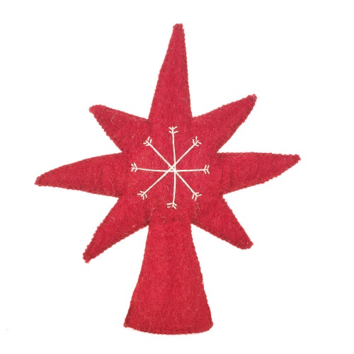 Gold Christmas Star Tree Topper Traditional Christmas Etsy