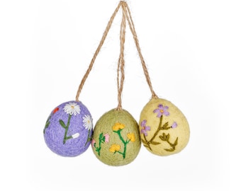 Handmade Felt Percy the Piglet Easter Pig Hanging Decoration Handmade Felt Percy the Piglet Easter Pig Hanging Decoration