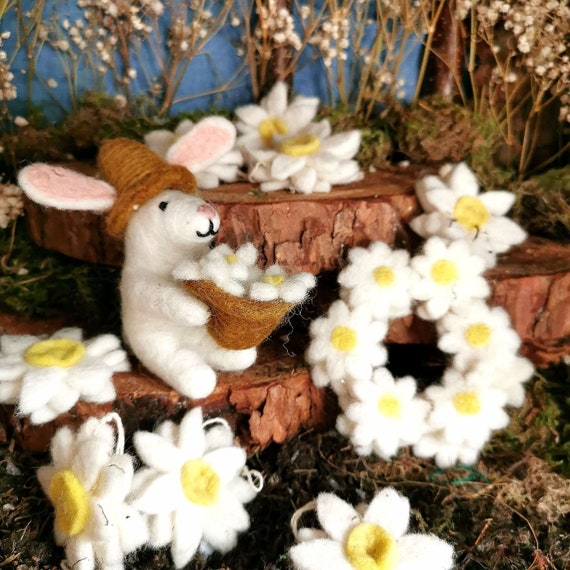 Handmade Needle Felt Darcy Bunny Handmade Needle Felt Darcy Bunny