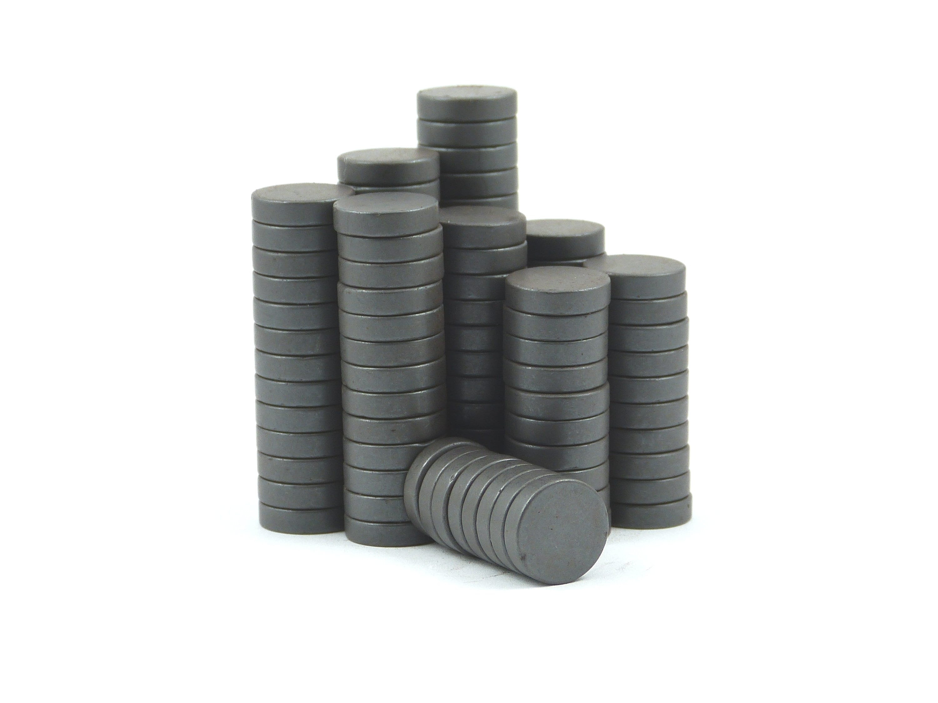 19MM Round Magnets Rubber Based Magnets Adhesive Magnets 1/32