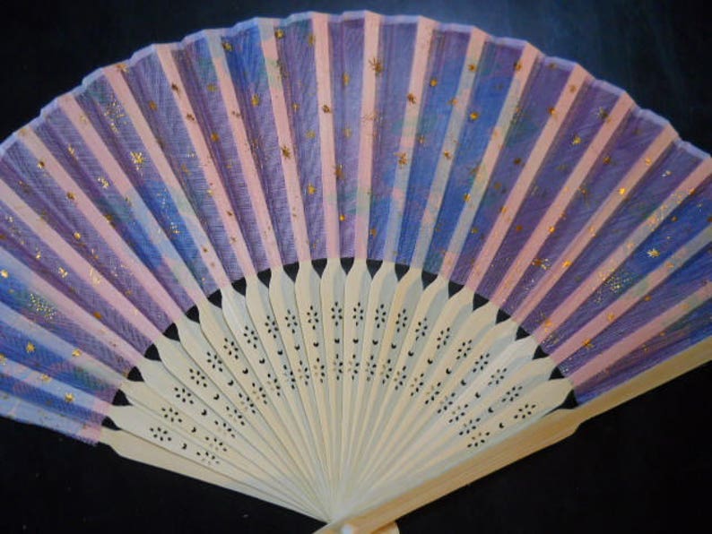 hand held silk fans