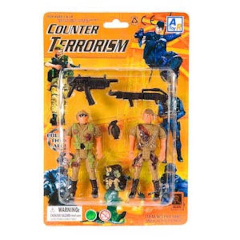 Counter Action Figure Play Figures Set