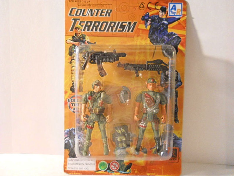 Counter Action Figure Play Figures Set