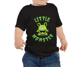 My Little Monster Baby Jersey Kurzarm T-Shirt
