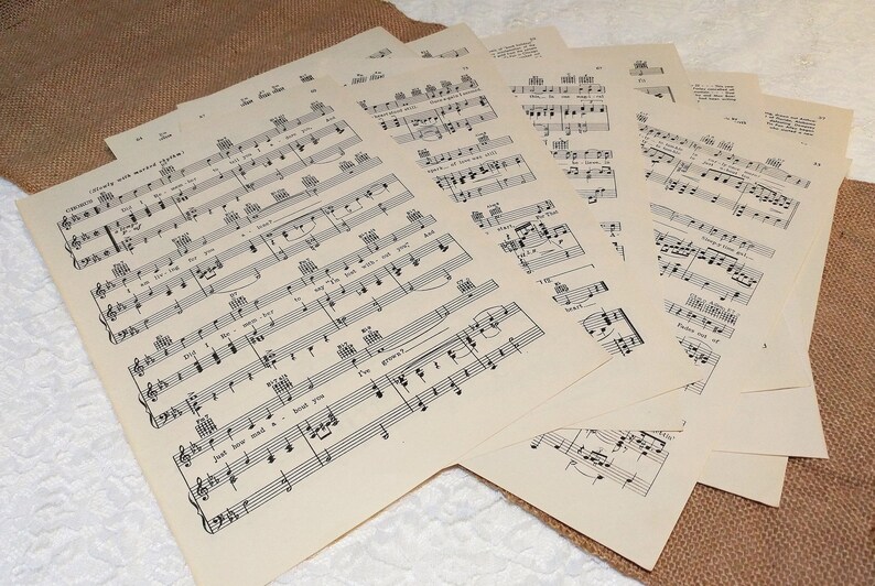 Sheet music direct image