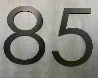 Metal House Numbers Black, Individual Address Numbers,Address Sign, Apartment Numbers,House Address Numbers. 2 Sizes.8 Colors.Free Shipping!
