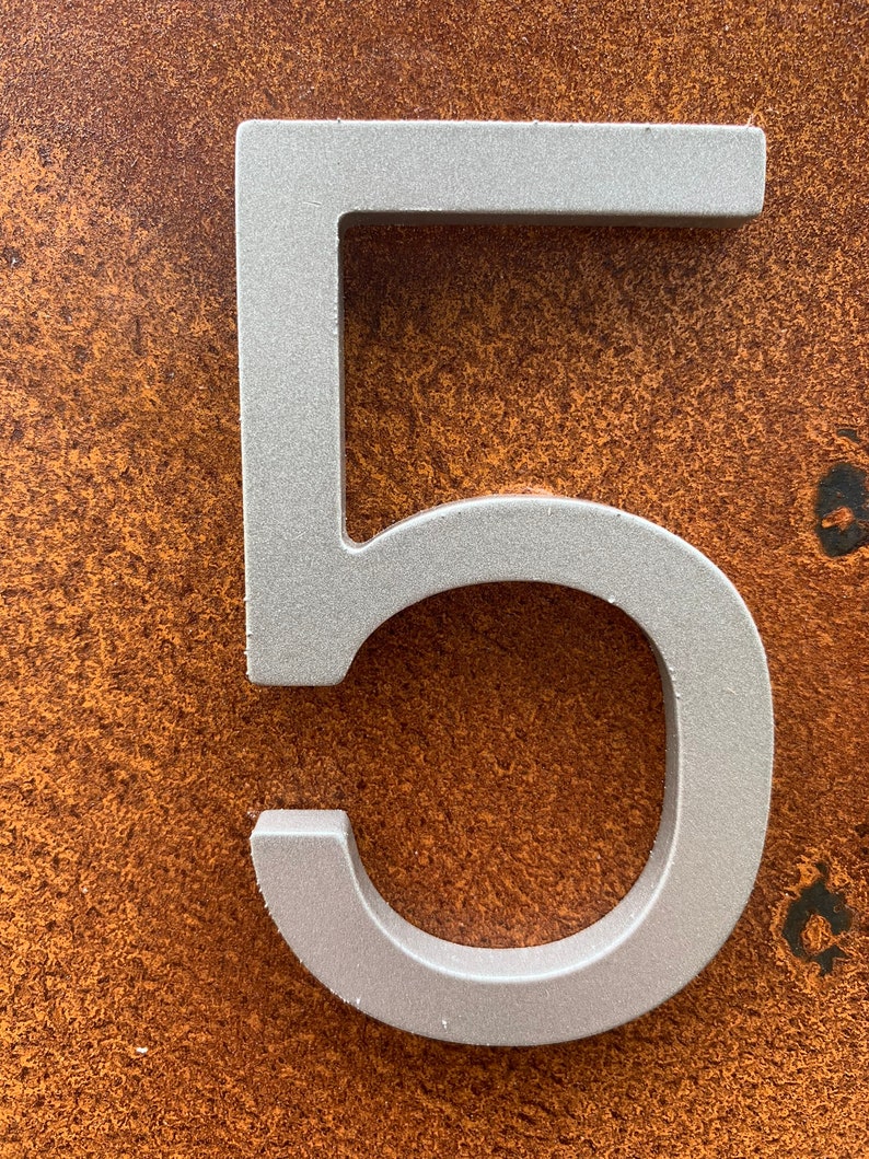 Humboldt Rust House Numbers House Numbers Sign Steel Address Etsy