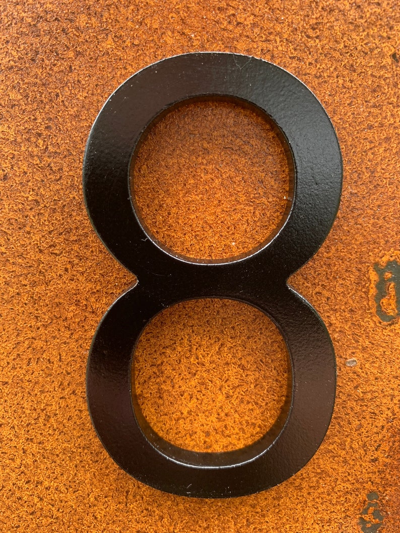 Humboldt Rust House Numbers House Numbers Sign Steel Address Etsy