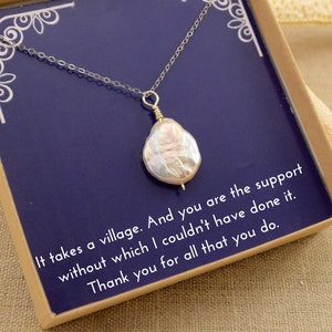 Babysitter Gift, gift for childcare provider, Thank You Gift for Babysitter, Nanny Necklace Gift, Babysitter Gift, Child Care Gifts