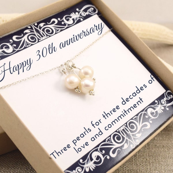 Anniversary Gift for couple, 30th Anniversary Gift for Parents, Wedding Anniversary Present, 30th Wedding Anniversary Gift from husband