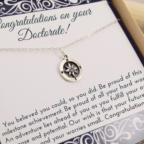 Doctorate Graduation Gift for Her PHD Graduation Gift Etsy