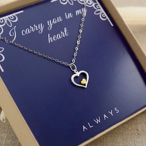 Memorial Gift, Memorial Jewelry, Miscarriage Necklace, miscarriage memorial,Bereavement Gift, Condolence Gift, Infant Loss, Sympathy Gift