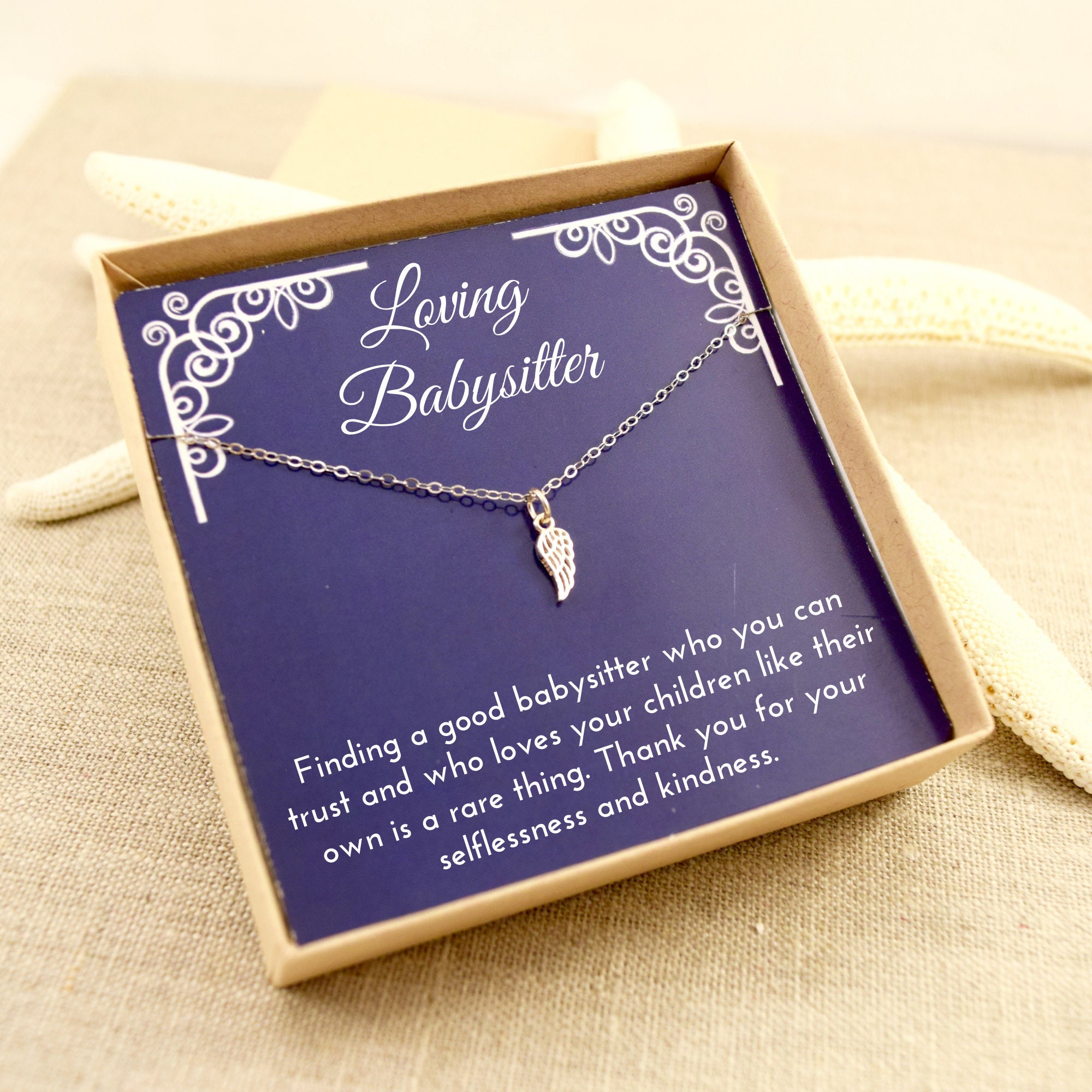 thank you gift for babysitter