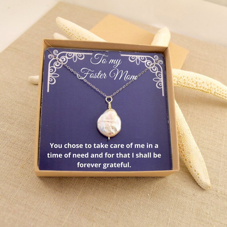 Christmas Gift for Foster Mom Foster Mom Necklace Adoptive Etsy