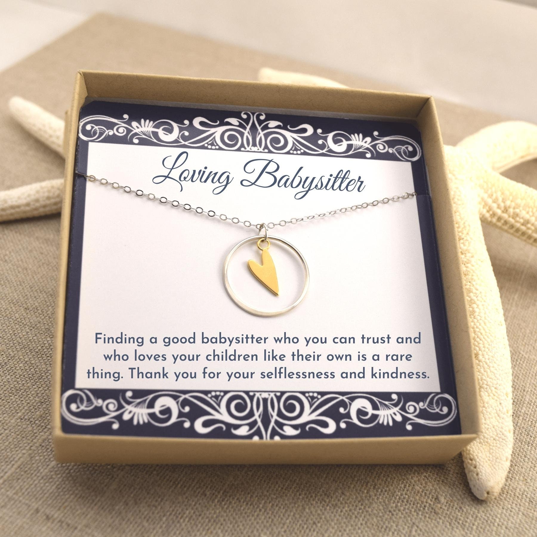 Christmas Gift for Babysitter Baby Sitter Gift Babysitter Etsy