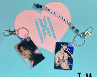 Monsta X double-sided keychains