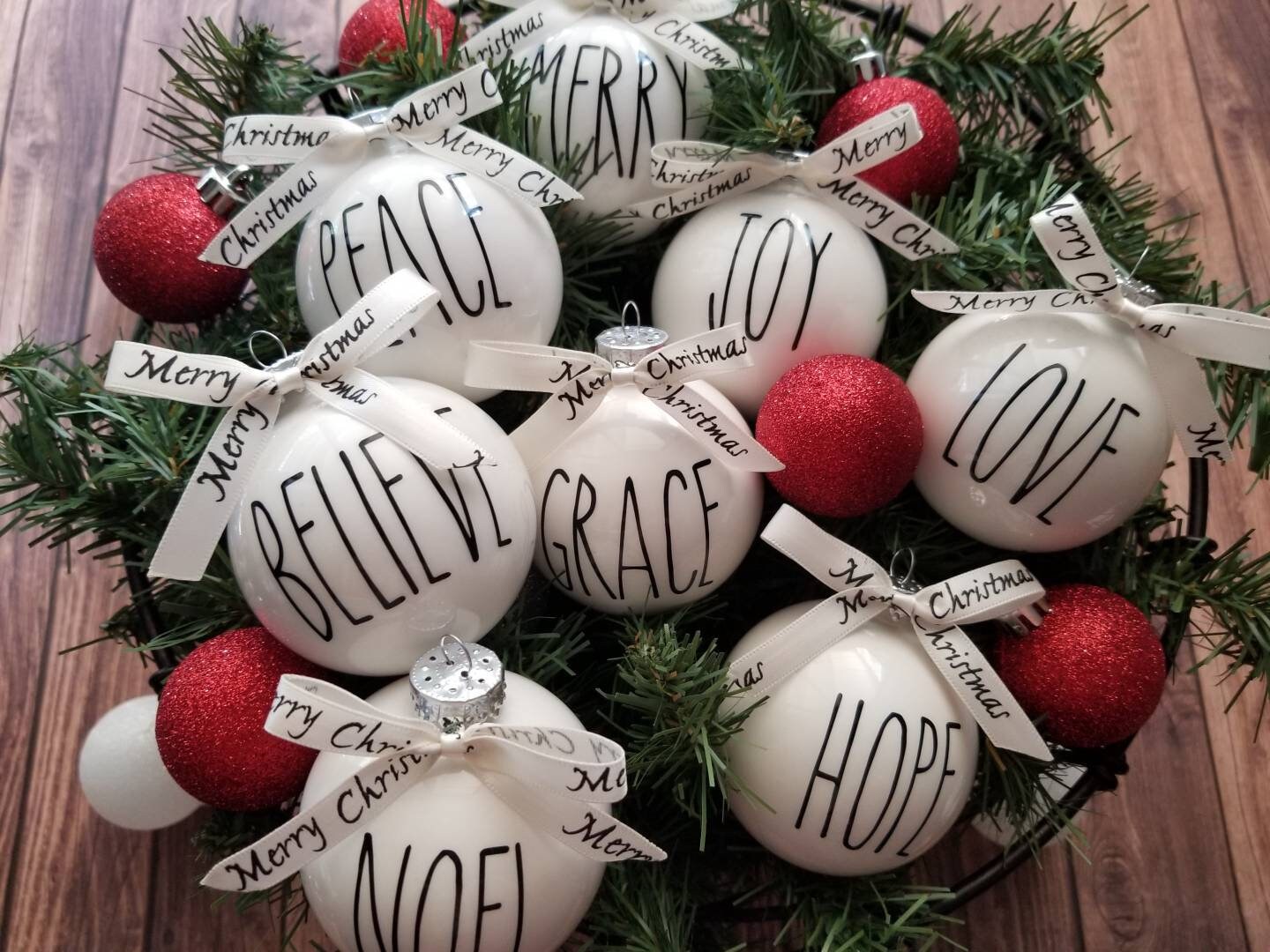 Christmas Ornaments Rae Dunn Christmas Ornaments White Christmas