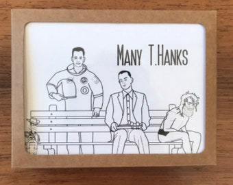 Many T.Hanks Boxed Set - Thank You Card