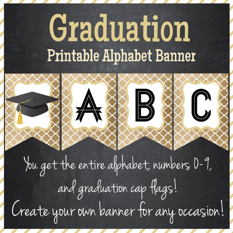 graduation-printable-banner-printable-alphabet-instant-etsy