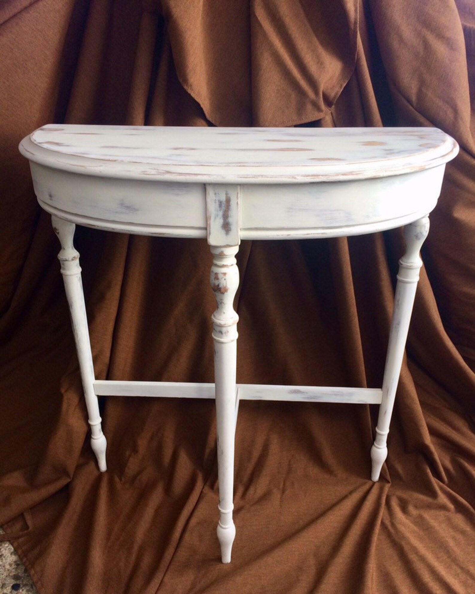 Hand painted vintage Accent Table Made by Kiel Table Company Etsy