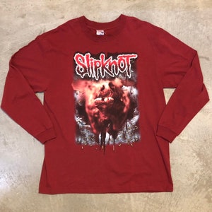 Vintage 2001 Slipknot international Infection Long-sleeve T-shirt