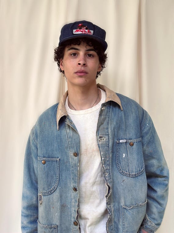 Vintage Deadstock Kawasaki Denim Trucker Hat - Etsy