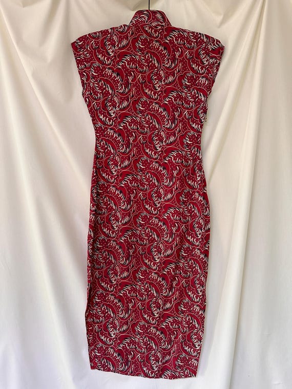 Vintage 1940’s-50’s Rayon Cheongsam Dress - image 10
