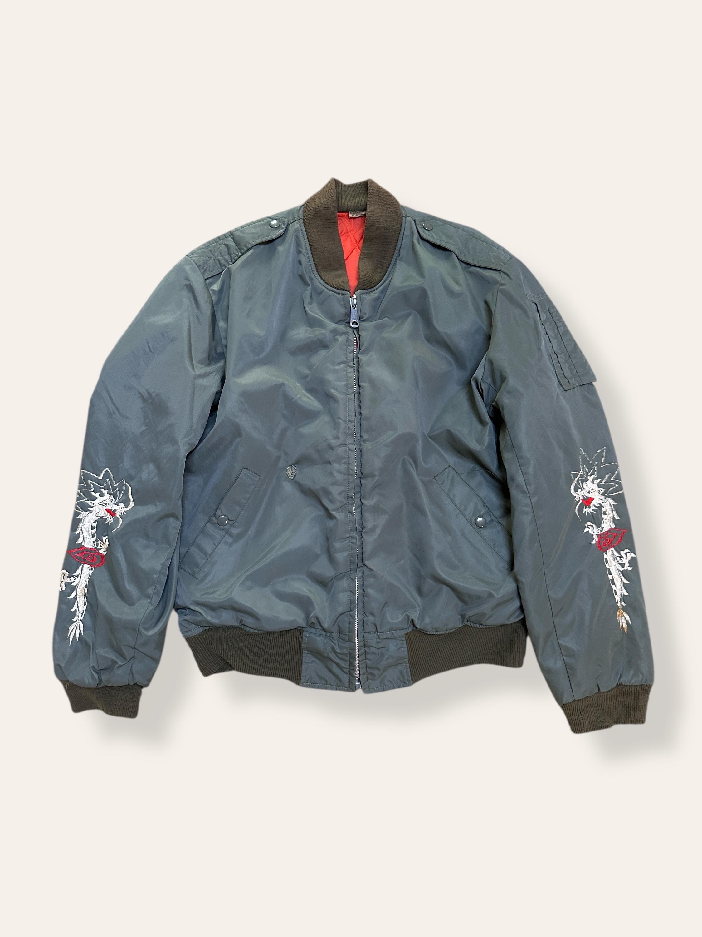 Vintage 1970's Korea Souvenir Jacket Sukajan - Etsy