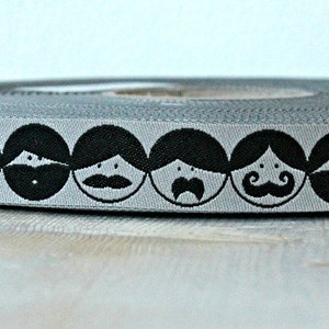 WEBBAND "Mon Dieu, Monsieur." 2 Meter (1,50 Euro/m)