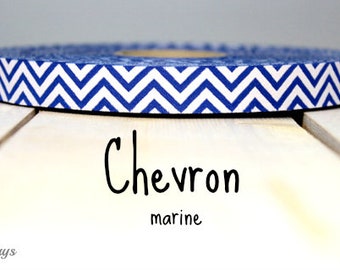 WEBBAND Chevron marine, 2 Meter (1,50 Euro/m)